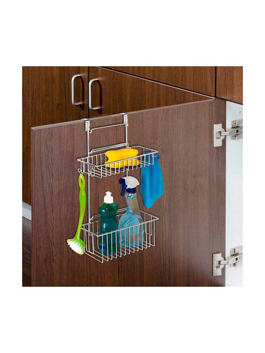 Wenko Κρεμαστό Ράφι Inox 32x47x47εκ. Γκρι