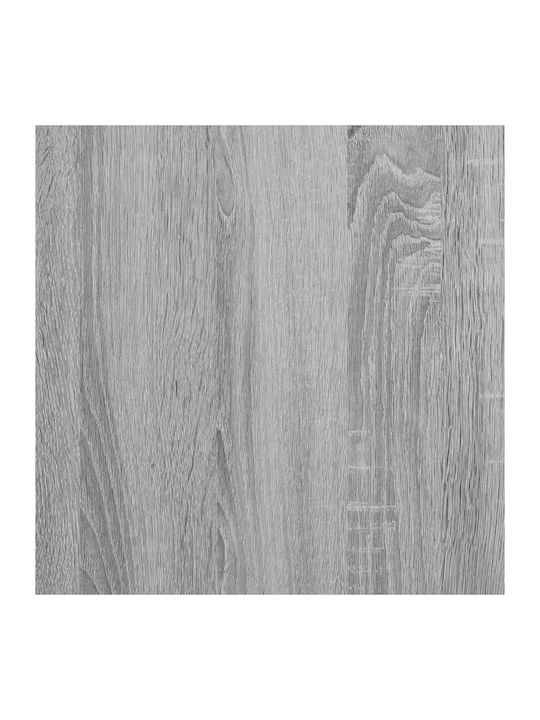 Living Room Display Cabinet made of Particle Board Grey 30x42.5x93cm