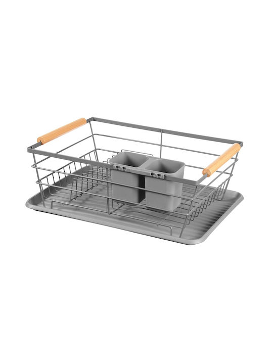 Brunbeste Sink Strainer Metallic Gray 43x32x14cm