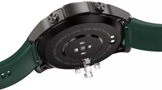 Nubi DM50 Smartwatch with Heart Rate Monitor (Green)