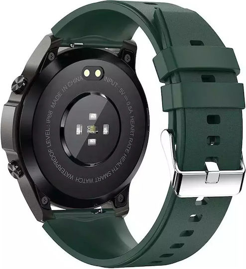 Nubi DM50 Smartwatch with Heart Rate Monitor (Green)
