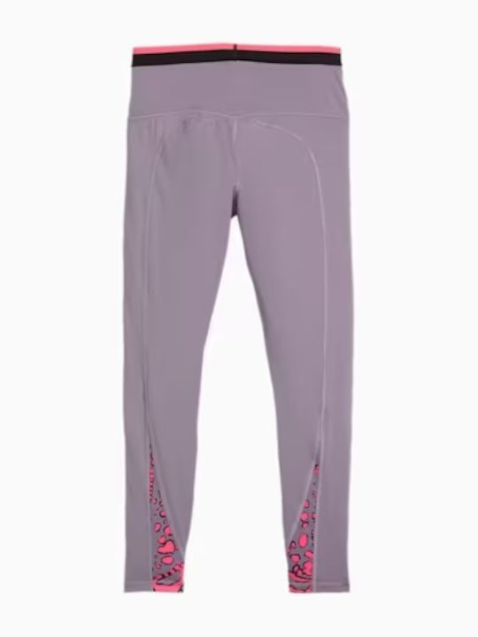 Schulung Frauen Gekürzt Leggings Pale Plum