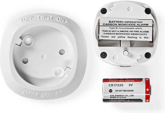 Nedis Smartlife Kohlenmonoxid-Detektor Zigbee 3.0 Zbdco11wt