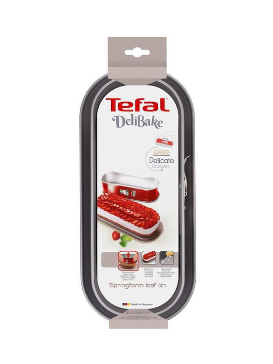 Tefal Delibake Φόρμα Ζαχαροπλαστικής για Κέικ 30x11εκ.