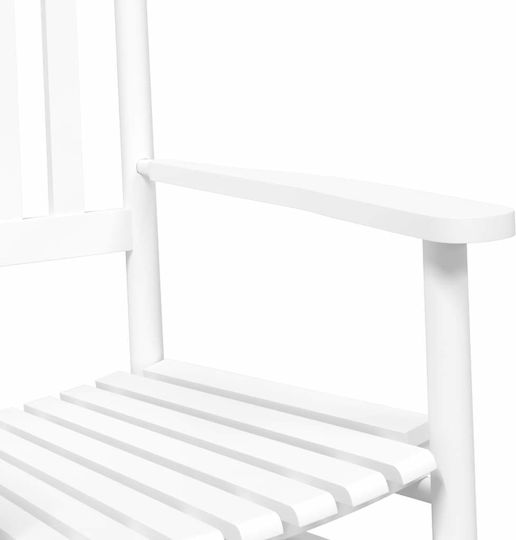Garten- und Outdoor-Möbelsets 2 Stück Wohnzimmer Weiß