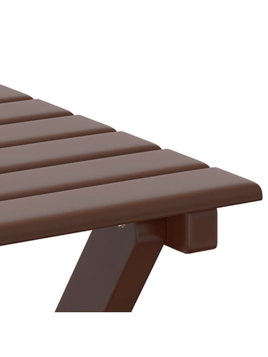 vidaXL Outdoor Lounge Set 2 Pieces Brown
