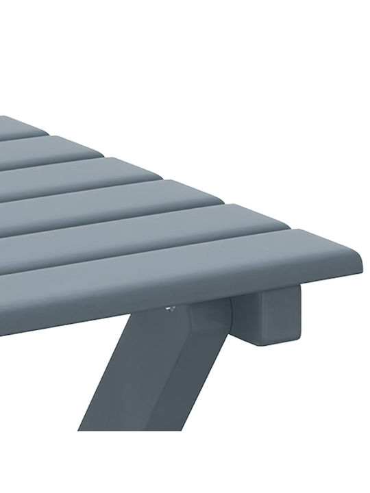 Garden & Outdoor Furniture Sets Living Room Set 2 Pieces Gray