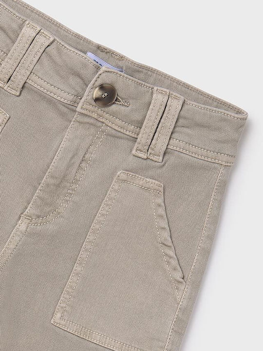 Kids' Khaki Jeans Trousers