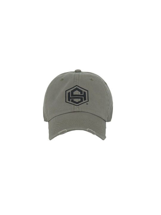 CAP WITH FRINGES BASIC Khaki 26005 (H&S)