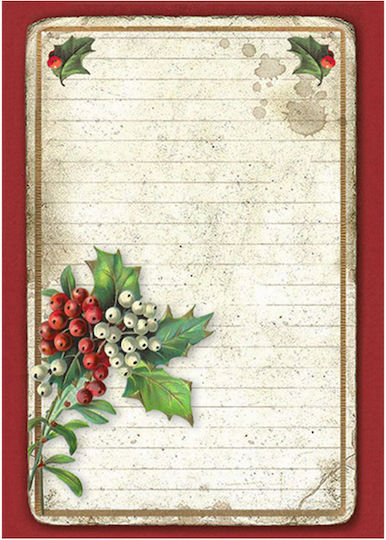Stamperia Classic Christmas Reispapier Decoupage
