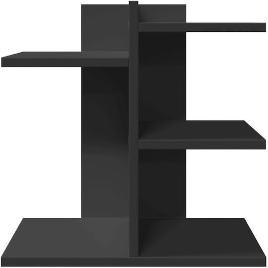 Wooden Pencil Holder in Black Color 1pcs 21.5x42x42cm