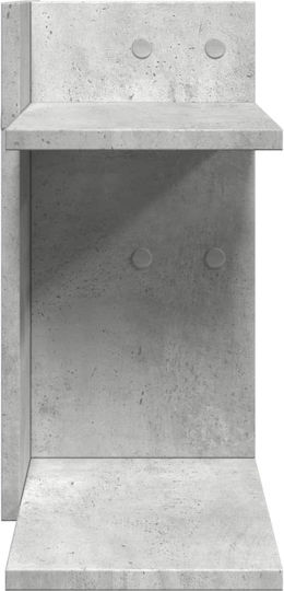 Ξύλινη Μολυβοθήκη σε Γκρι Χρώμα 21.5x42x42εκ. 1τμχ