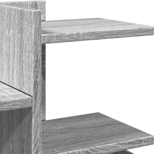 Ξύλινη Μολυβοθήκη σε Γκρι Χρώμα 20x52.5x49εκ. 1τμχ