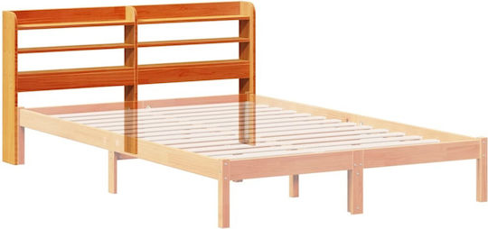 vidaXL Wooden Bed Headboard Brown 160x82cm