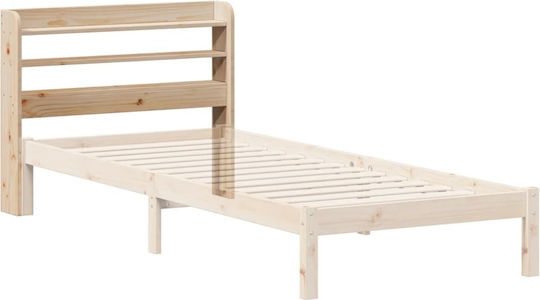 vidaXL Wooden Bed Headboard Beige 85x82cm