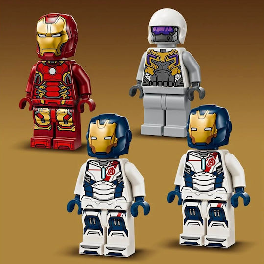 LEGO Marvel Iron Man și Iron Legion vs. Hydra Soldier pentru 6+ Ani 135 Bucăți