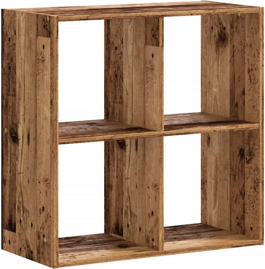 Bücherschrank Braun 68,5x32x68,5cm