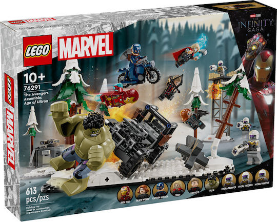 LEGO Marvel The Avengers Assemble Age of Ultron for Ages 10+ 613 Pieces