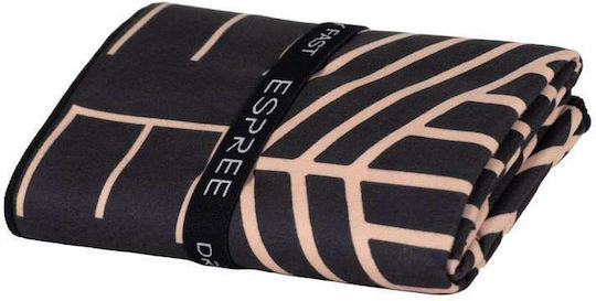 Espree Microfiber Towel Body 280g/m² Black 160x80cm