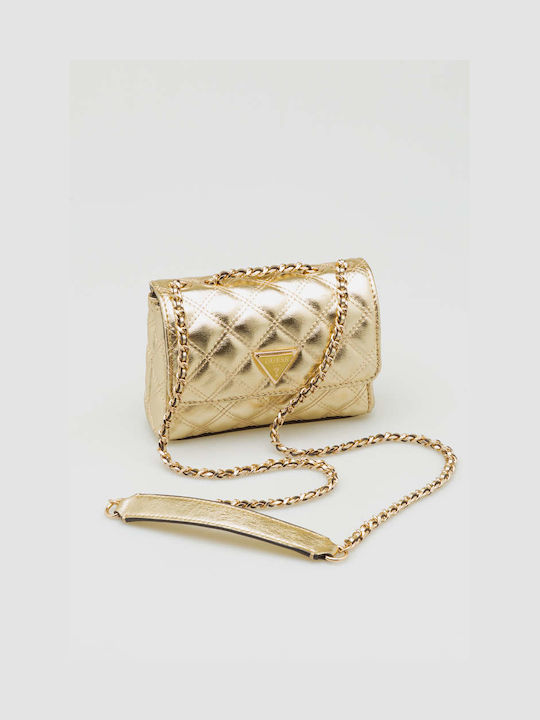 Guess Giully Damen Tasche Schulter Gold