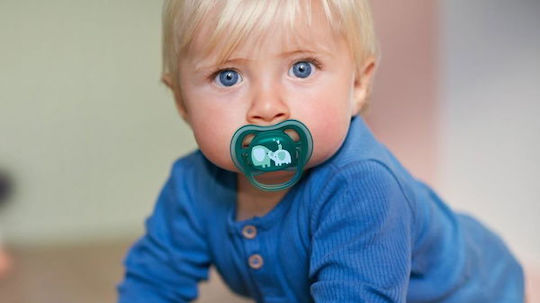 Philips Ultra Air Pacifiers Silicone Elephants - Green for 18+ months 2pcs