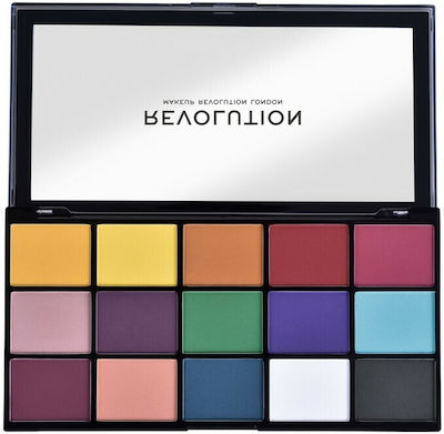 Revolution Beauty Reloaded Eye Shadow Palette in Solid Form Marvellous 16.5gr