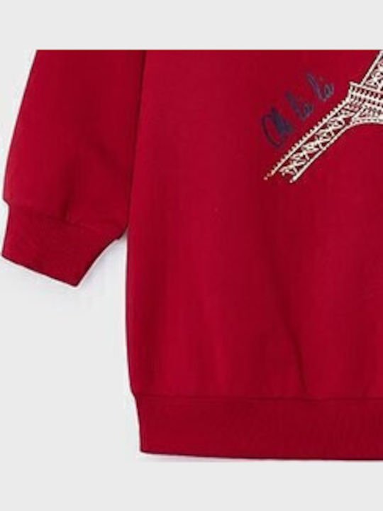 Children's Dress Sweatshirt Long Sleeve Red