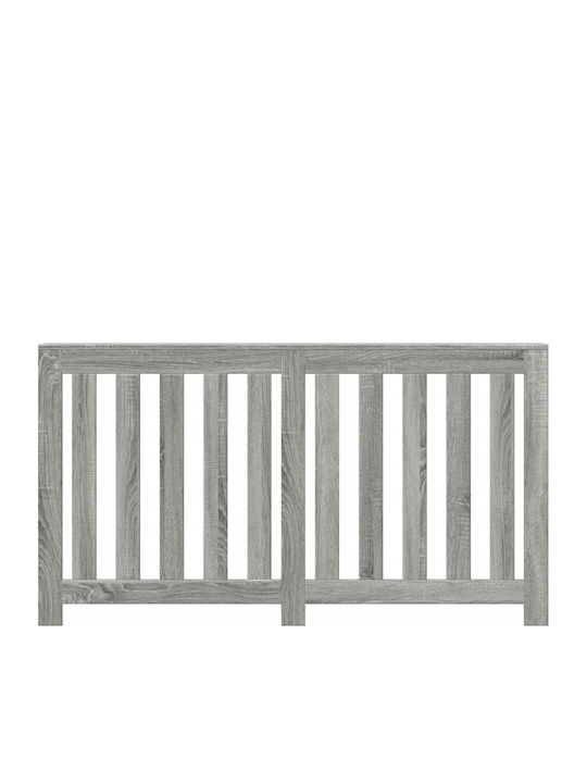 vidaXL Husă Pentru Radiator Din PAL Gri 149x20x82cm