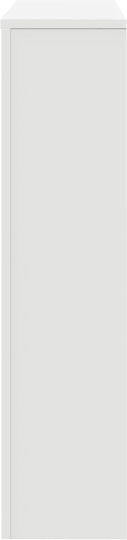 vidaXL Radiator Cover from Particleboard White 149x20x82cm