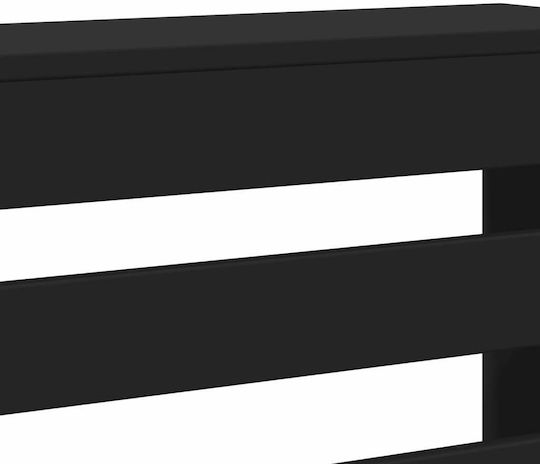 vidaXL vidaXL Heizkörperabdeckung aus Spanplatte Schwarz 175x20x82cm