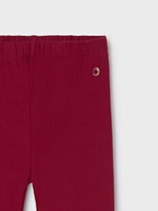 Mayoral Leggings pentru Copii Lung Bordeaux