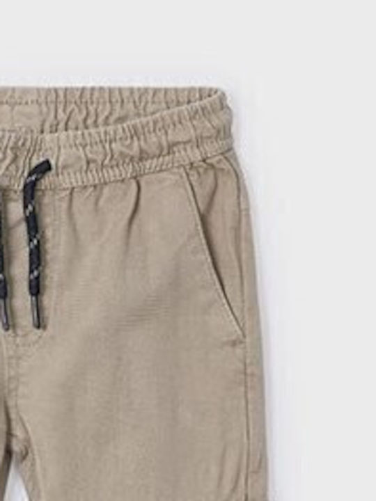 Kids' Cargo Pants Beige