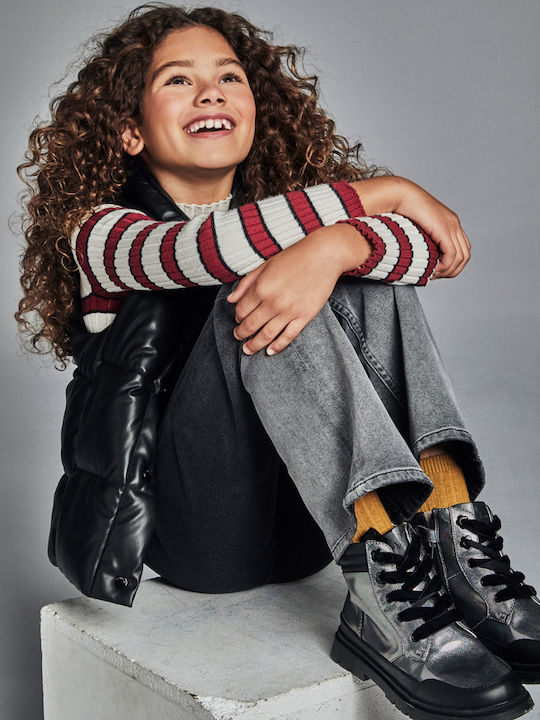 Mayoral Kids' Denim Pants Black