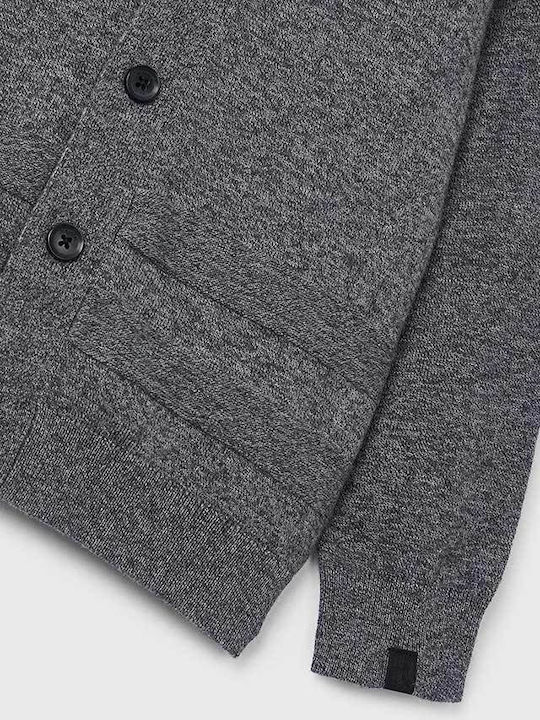 Mayoral Kids Cardigan Knitted Gray