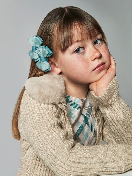 Kids Cardigan Knitted Almond