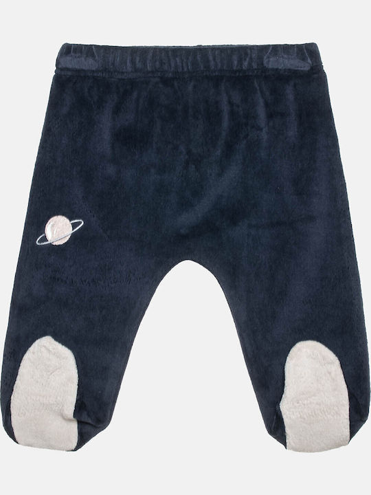 Kinder-Set mit Hose Winter 2Stück Ecru Velours