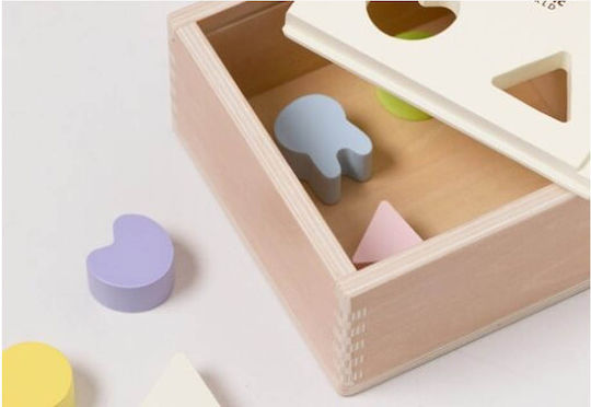 Classic World Shape Sorting Toy Mara made of Wood for 12++ Months