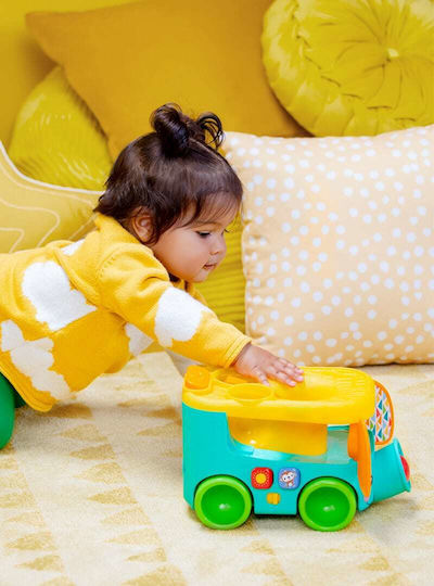 Bright Starts Παιχνίδι Pop & Roll Safari Bus Ball Play