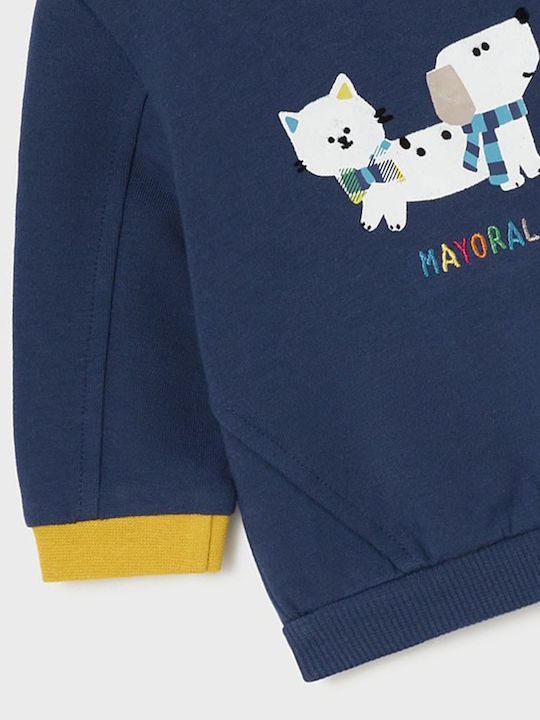 Kids' Shirt Long Sleeve Navy Blue
