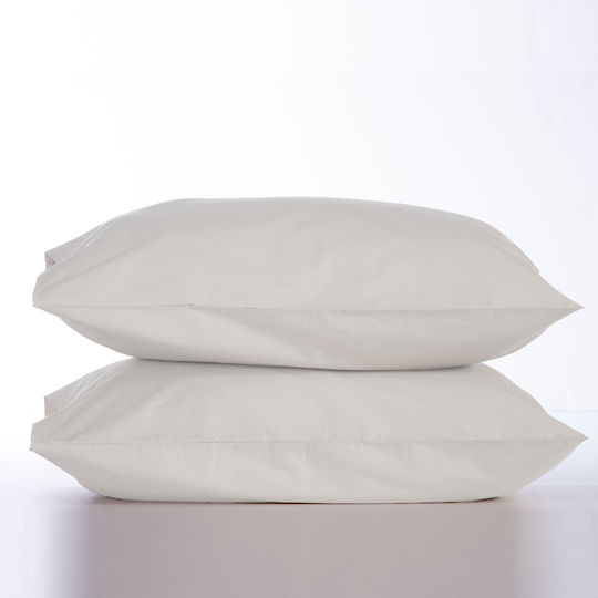 Nef-Nef Homeware Единично 100x200+30см. с Ластик Basic Ecru