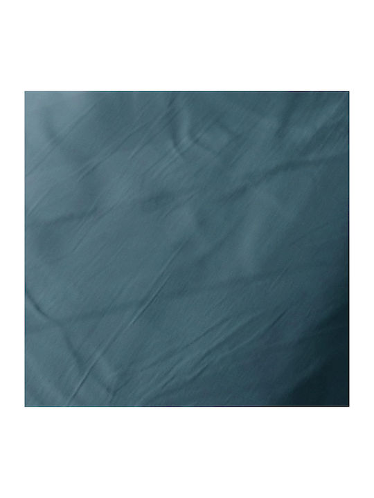 Dimcol Solid Σετ Σεντόνι με 1 Μαξιλαροθήκη Μονό 160x240εκ. 494 Petrol (2τμχ)
