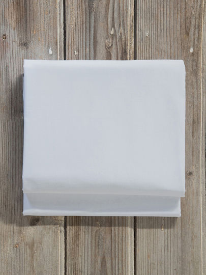 Nima Cearșaf Super dublu cu Elastic 165x205+35cm. Superior Alb