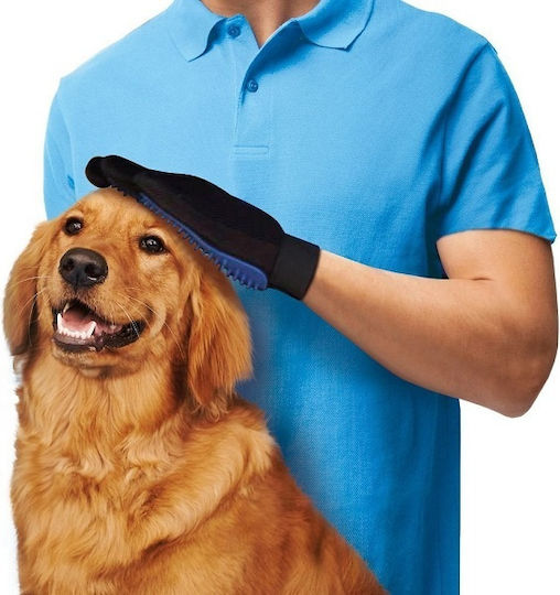 True Touch Handschuh für langhaarige Hunde zur Haarentfernung