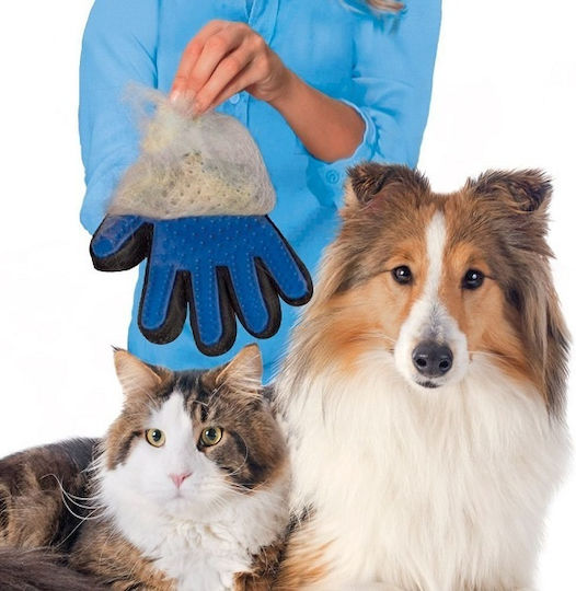 True Touch Handschuh für langhaarige Hunde zur Haarentfernung
