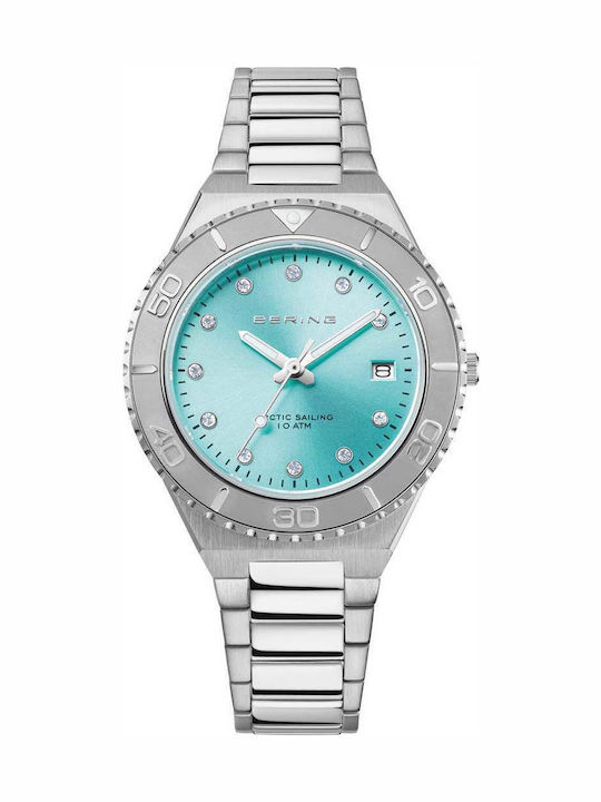 Bering Time Classic Ρολόι Μπαταρίας με Μεταλλικό Μπρασελέ
