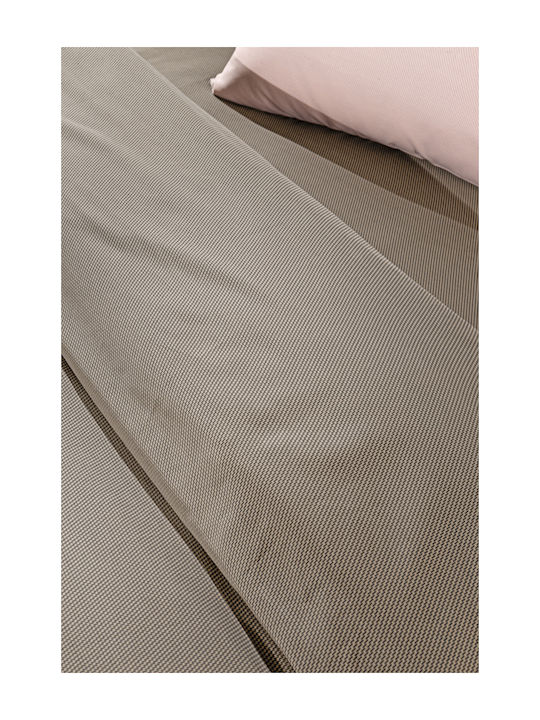 Guy Laroche Sheet Semi Double with Elastic 120x200+35cm. Minimal Wenge