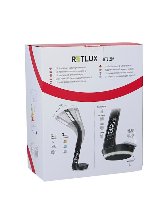 Retlux LED Lumină de Birou în Culoarea Negru