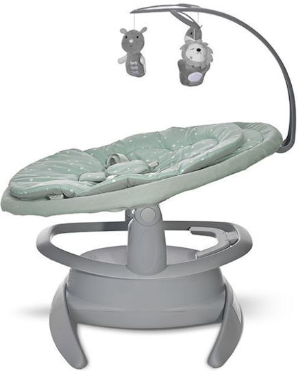 Lorelli Elektrisch Baby Relax Toscana mit Musik Green Stars für Kind bis 9kg