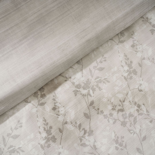 Vesta Home Torino-2 Bed Sheets Super-Double 240x270cm Beige Set 4 Pieces