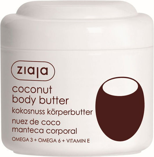 Ziaja Ενυδατικό Butter Σώματος με Άρωμα Καρύδα 200ml
